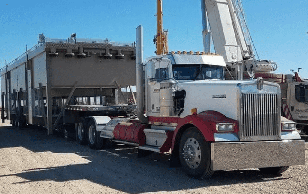 Oversized Load hauling services